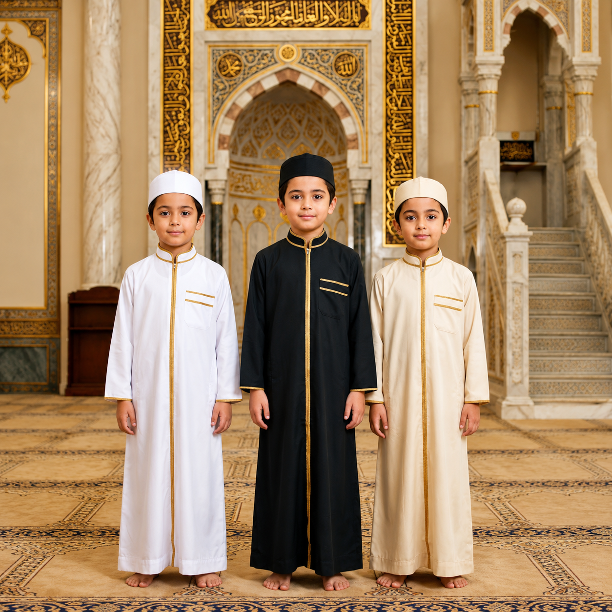 Gamis Anak Kaizar Original Import