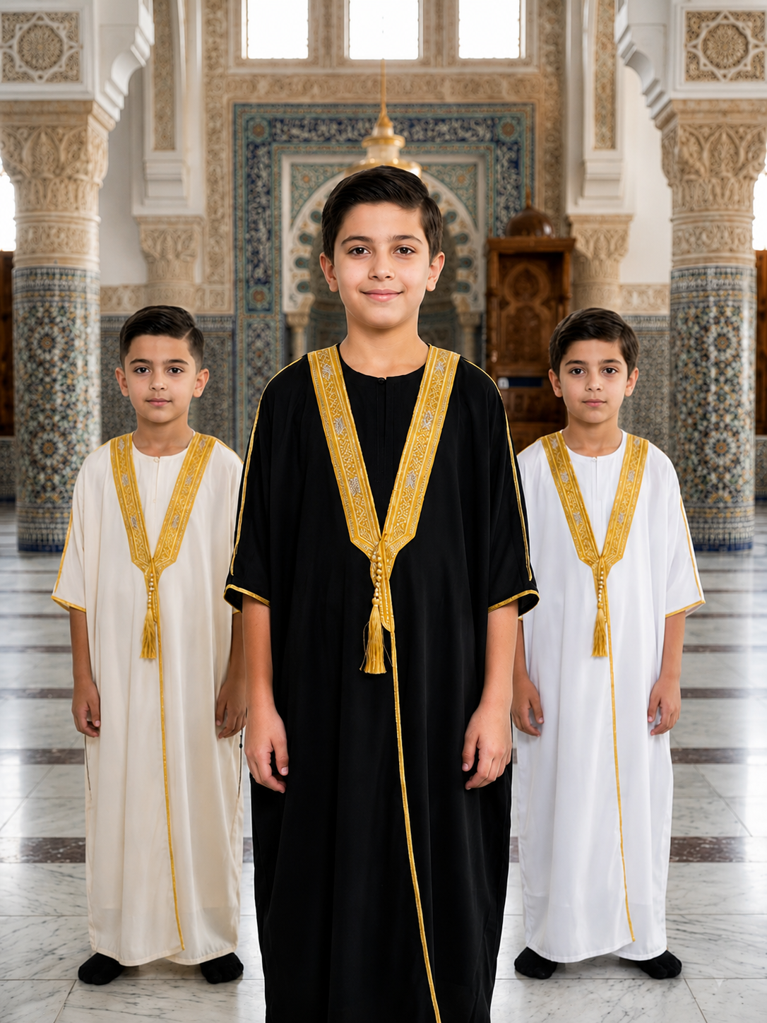 Jubah Luxury Anak Original Import