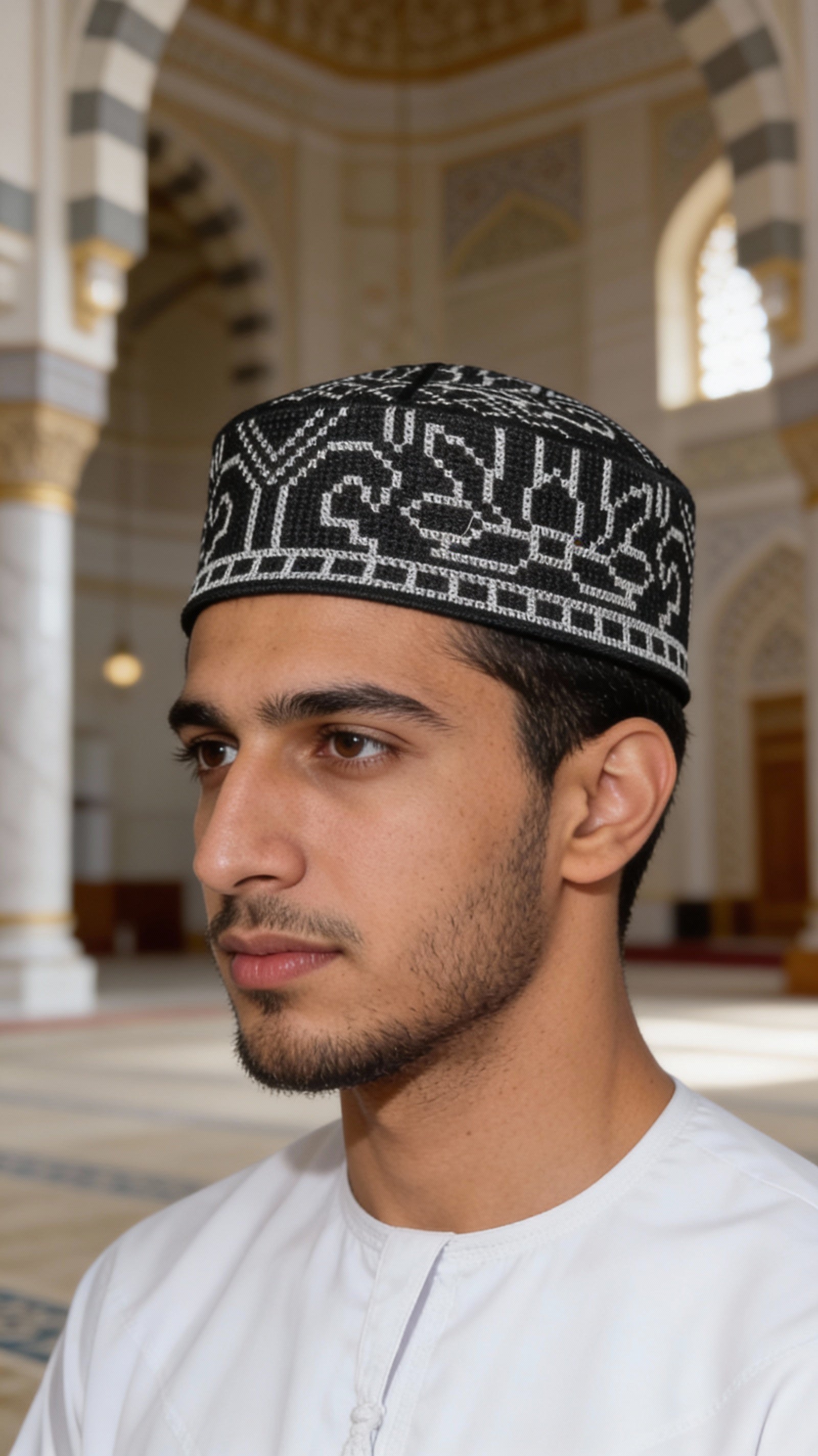 Peci Haji Al Mughits Motif Dws