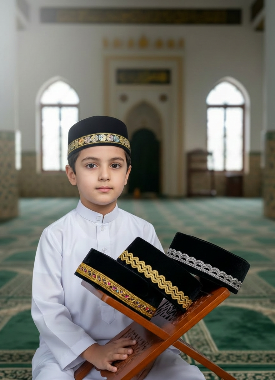 Songkok Anak Pita Haji Iwing