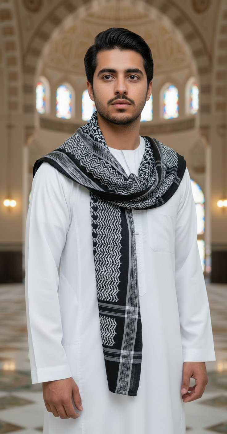 Arafat B/W Tanpa Kuncir