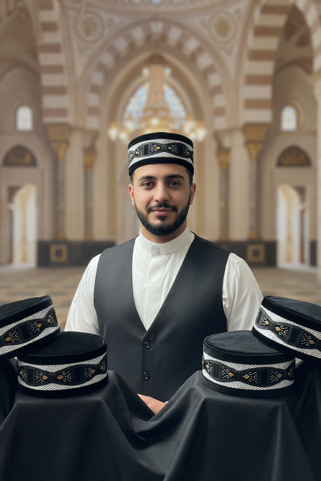 Songkok Awang Classic Putih