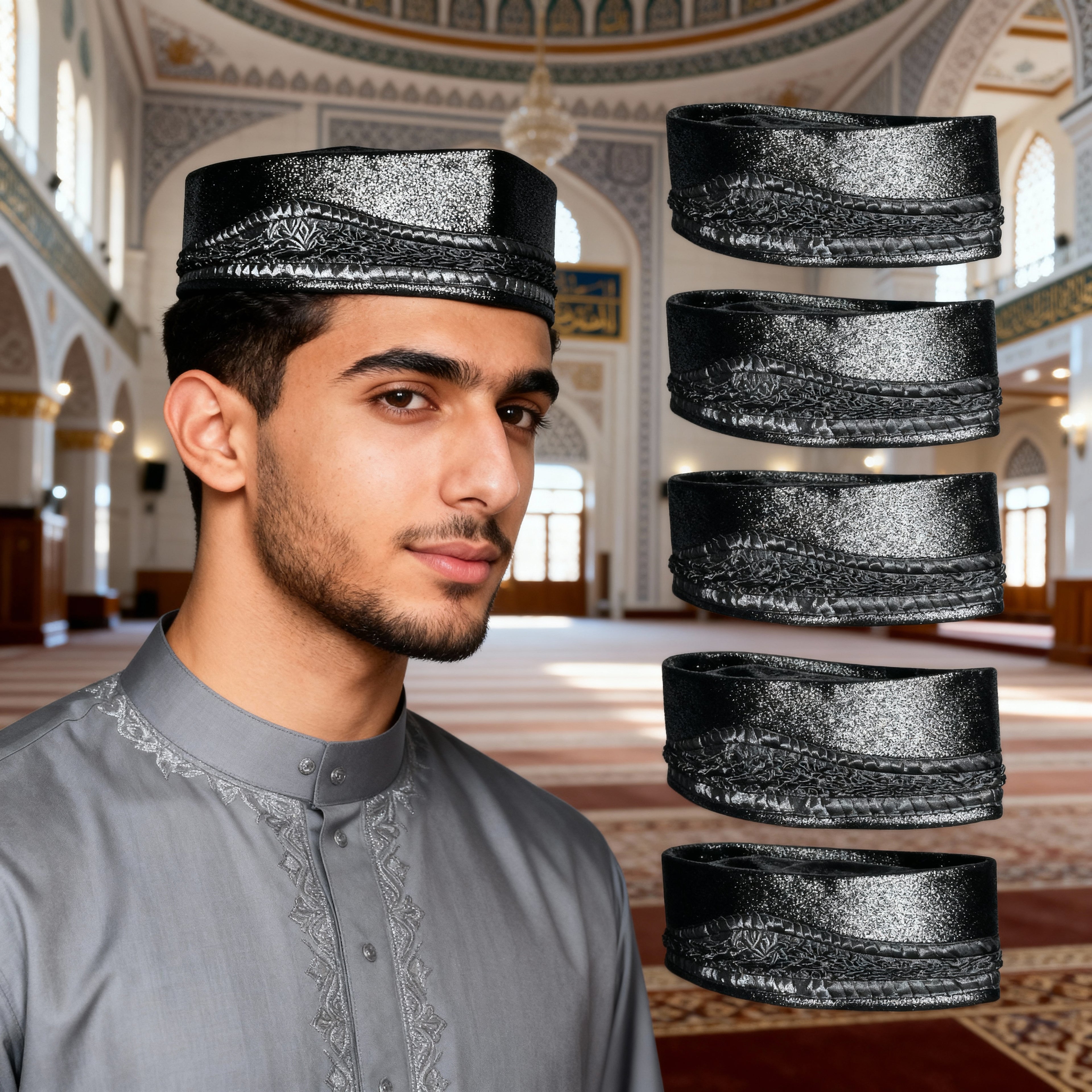 Songkok Awang Kharisma Silver