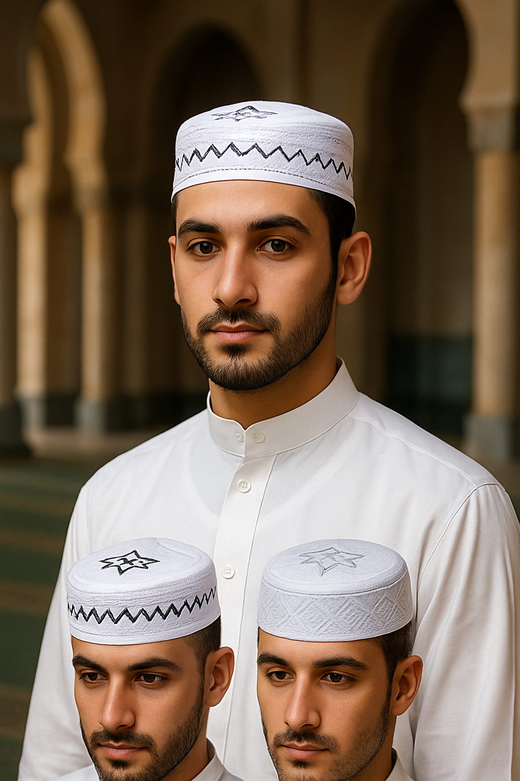 Peci Haji Bangladesh Bordir Lokal