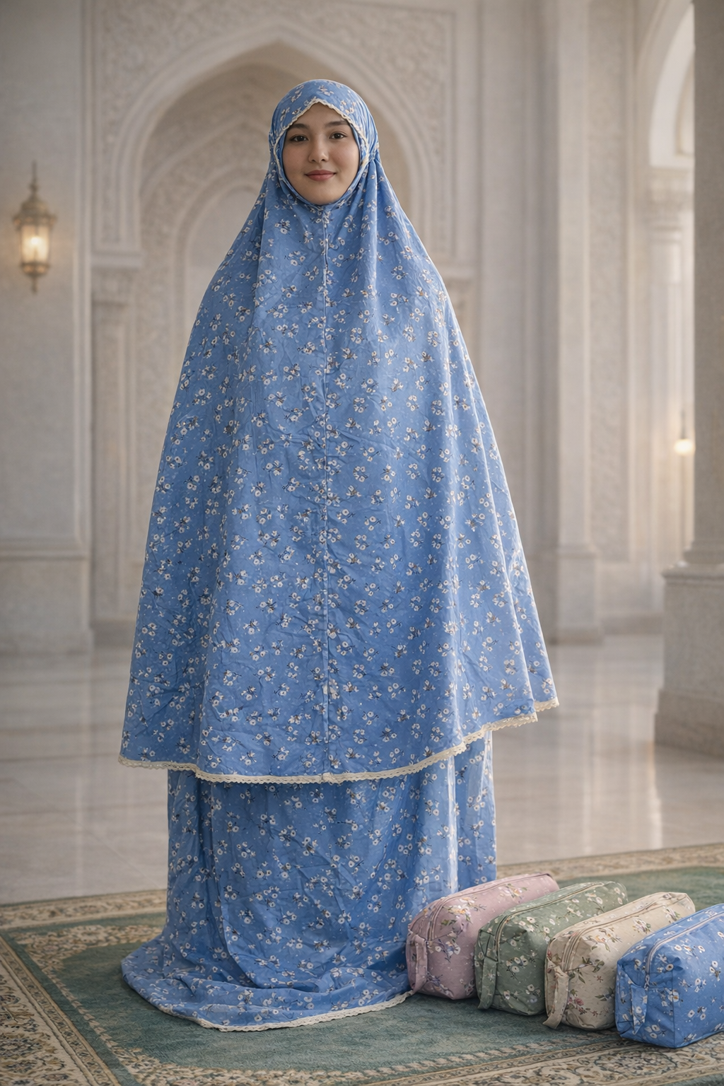 Mukena Mikro Renda Kecil