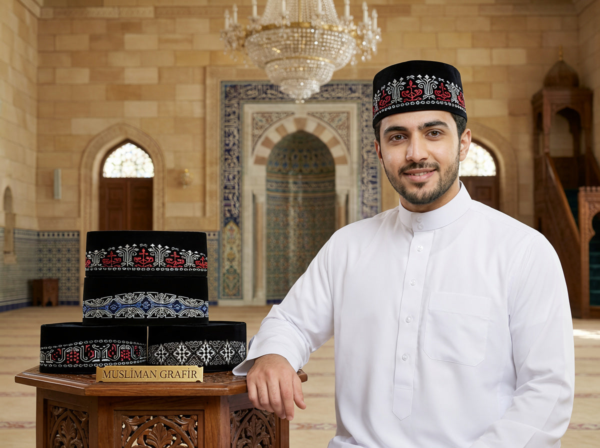 Songkok Musliman Grafir