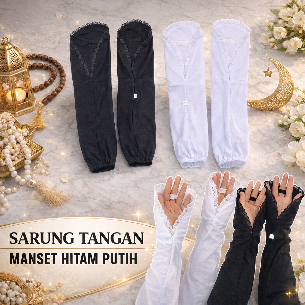 Sarung Tangan Haji Manset