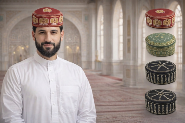 Peci Haji Syria Warna